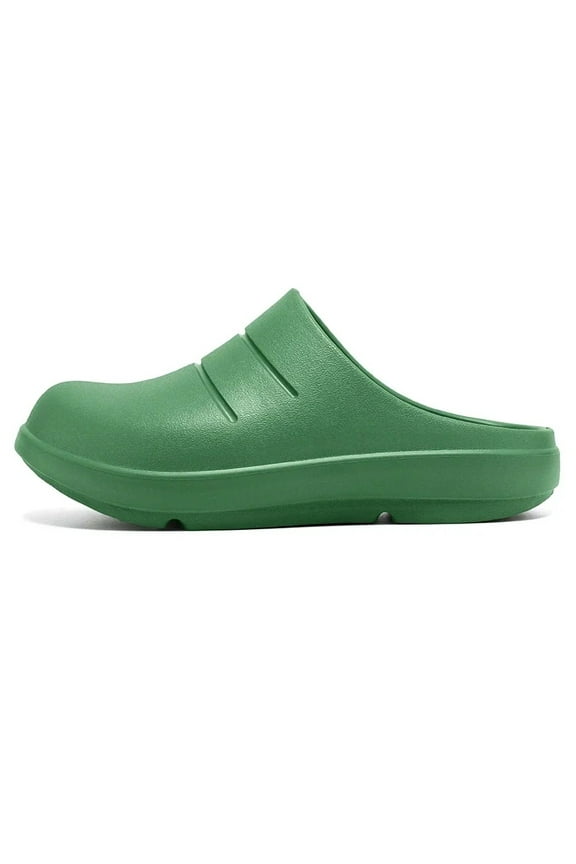 Rubber Clogs for Chefs - Non-Slip Kitchen & Garden Shoes with Arch Support, Thick Sole Beach/Work Clogs Waterproof Slip-Resistant Restaurant Shoes for Men & Women