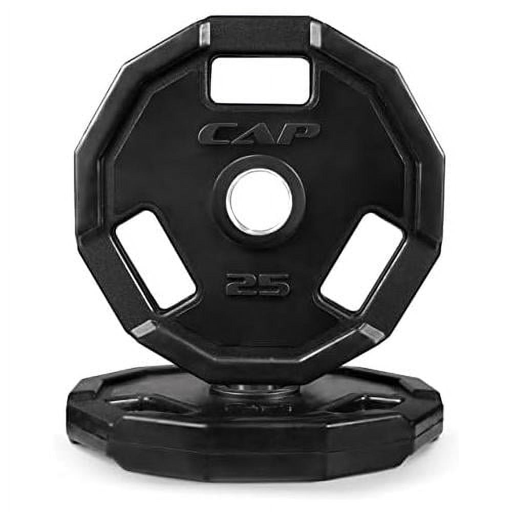 Rubber Coated Grip Plate, 2Inch Olympic Weight Plate For Weightlifting