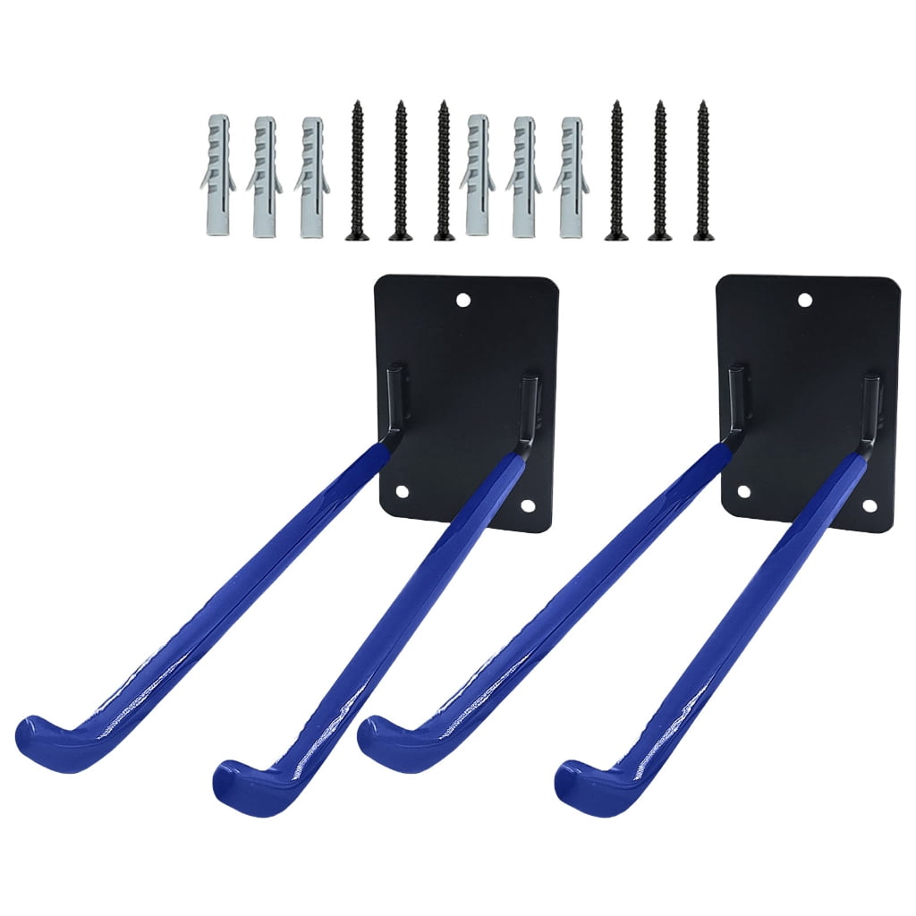 Rubber Coated Heavy Duty Iron Garage Hooks Garage Wall Hooks for Hanging Ladders Tires Garden ...