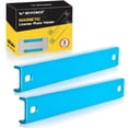 Rubber Coated License Plate Holder, 2 Pack Strong Bar