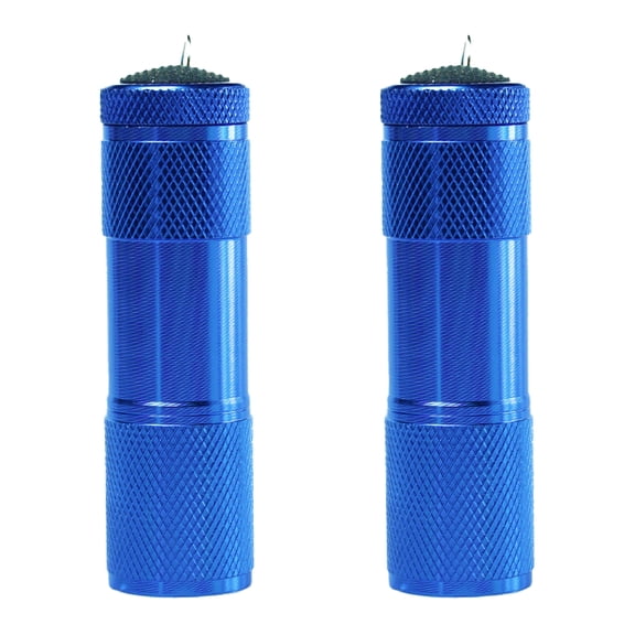 Rubber Coated Small Flashlights with Straps Portable Handy Lights for Camping Hiking