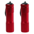 thumbnail image 1 of Rubber Coated Small Flashlights with Straps Portable Handy Lights for Camping Hiking, 1 of 5