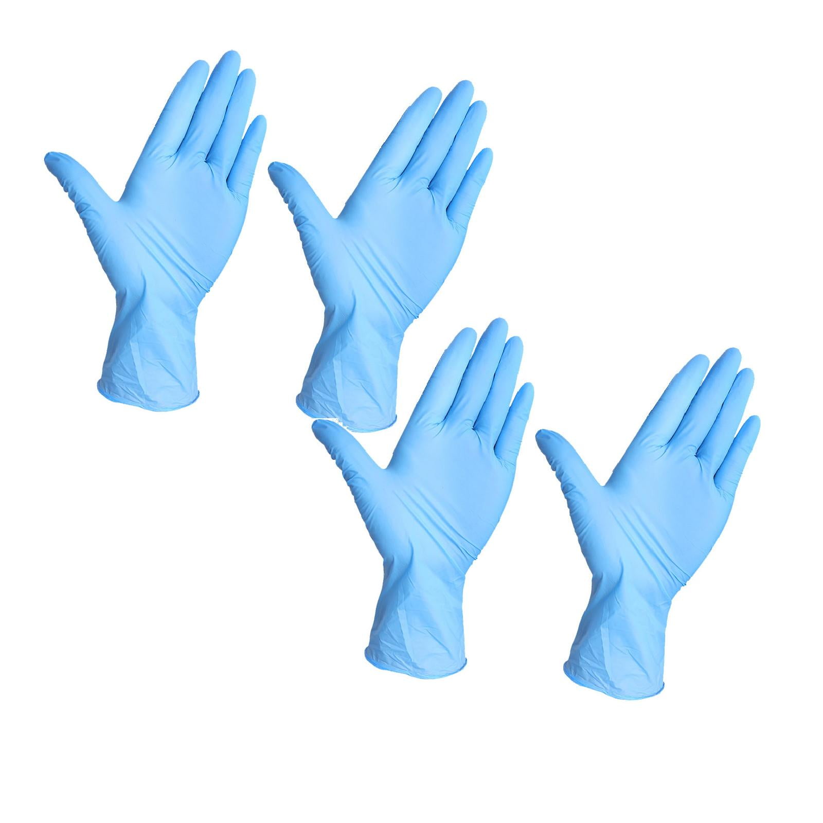 Rubber Comfortable Disposable Mechanic Nitrile Gloves Exam Gloves