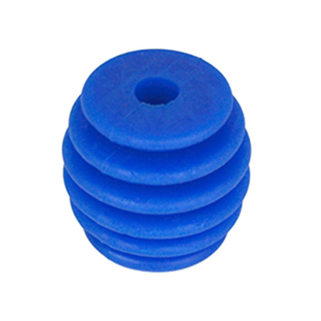 Rubber Compound Bow String Decelerator Stabilizer Suppressor Blue