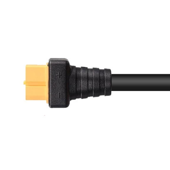 Rubber Copper XT60 to 8mm DC8020 Adapter Cable for Solar Panel and Power Stations Connection 15cm