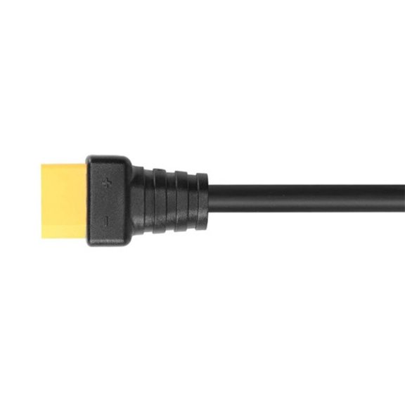Rubber Copper XT60 to 8mm DC8020 Adapter Cable for Solar Panel and Power Stations Connection 15cm