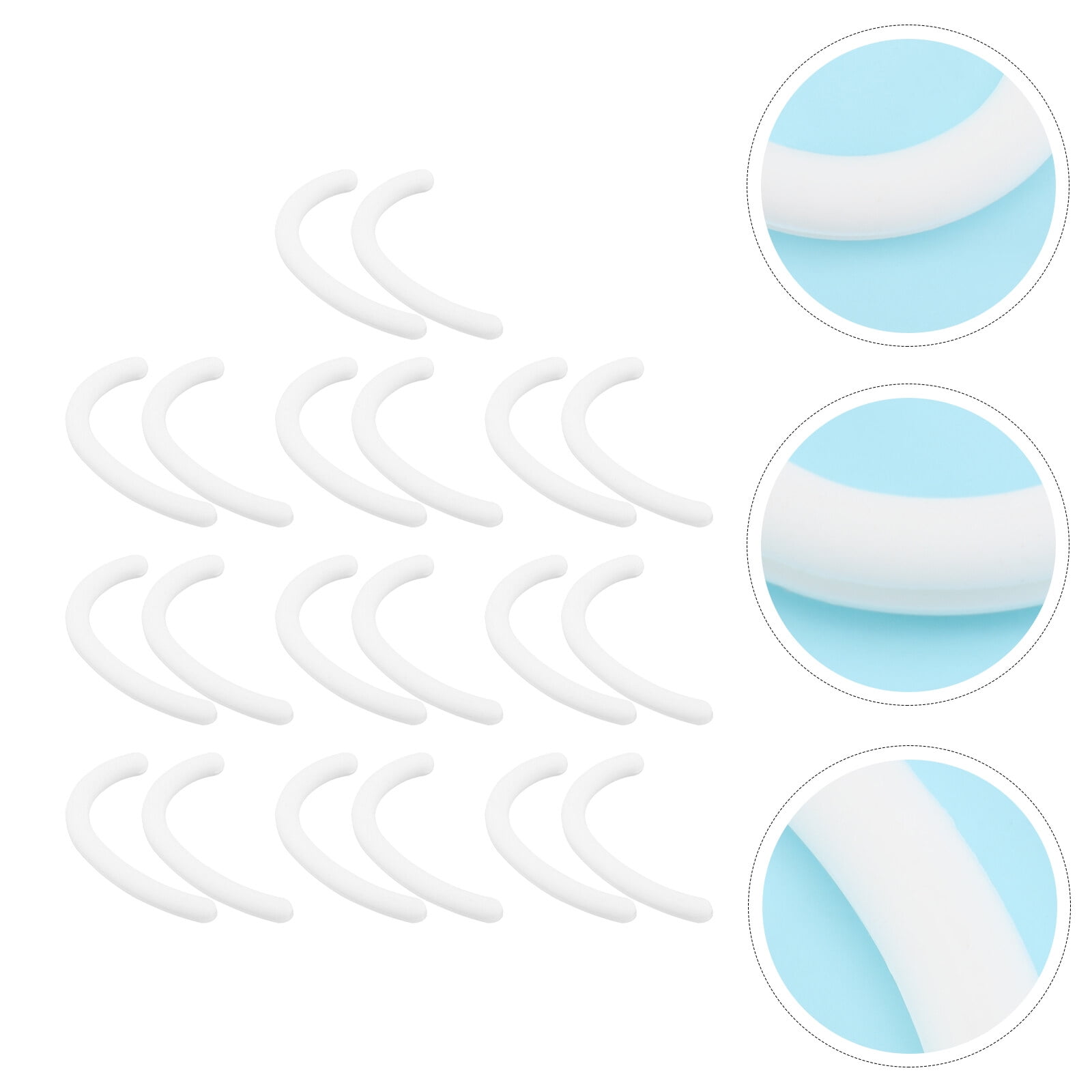 PENIKOKO Mask Ear Rope Hook General Users 10 Pairs 2.2x1.2x0.2in ...