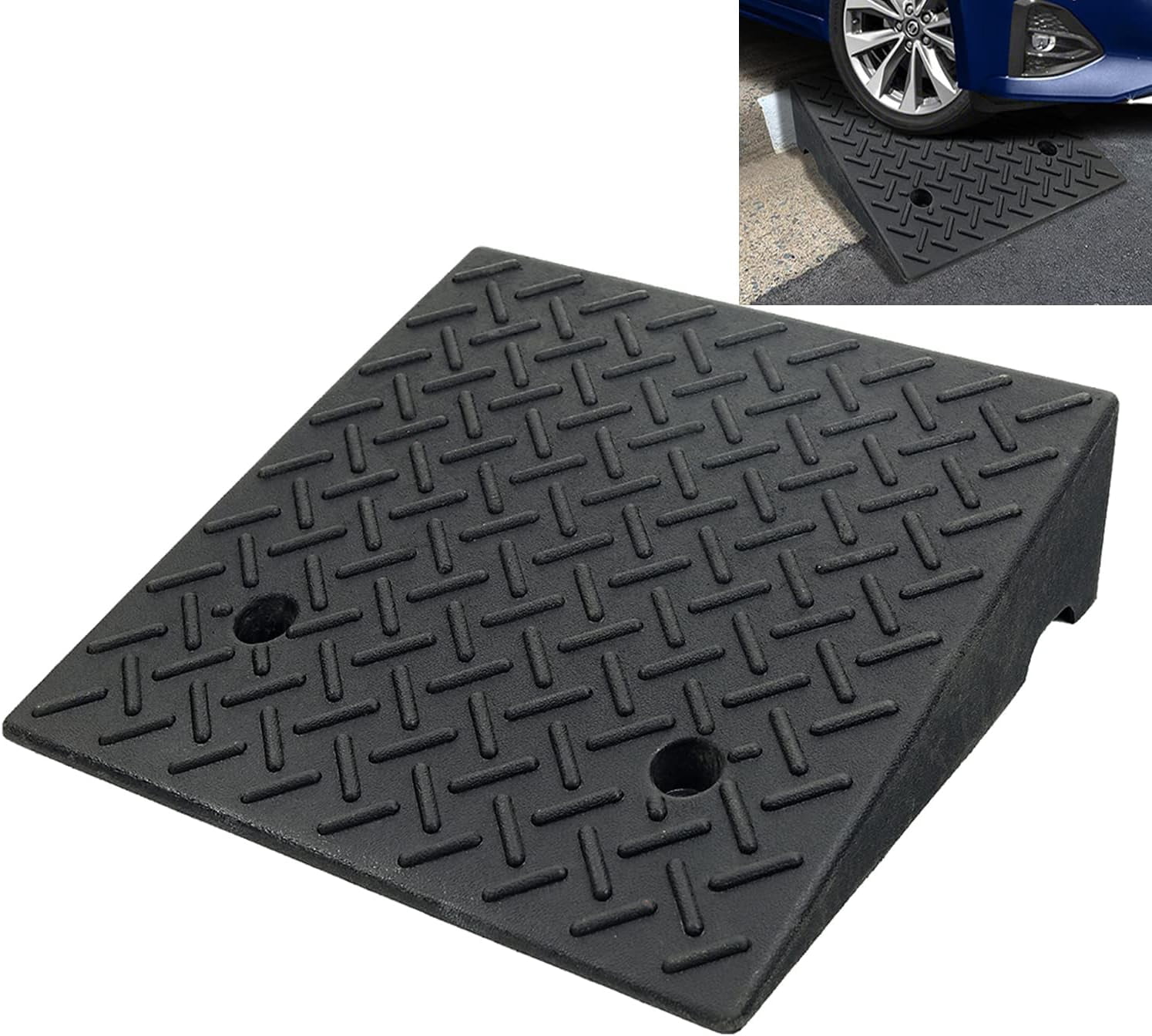 Curb Loading Ramp Rubber Curb Ramp 19.6