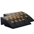 thumbnail image 1 of Rubber Curb Ramp 2 Pack 6 Inch Rise Height Heavy Duty 33069 lbs 15 Ton Capacity Threshold Ramp Driveway Ramp Stable Grid Structure for Cars Wheelchairs Bikes Motorcycles, 1 of 6