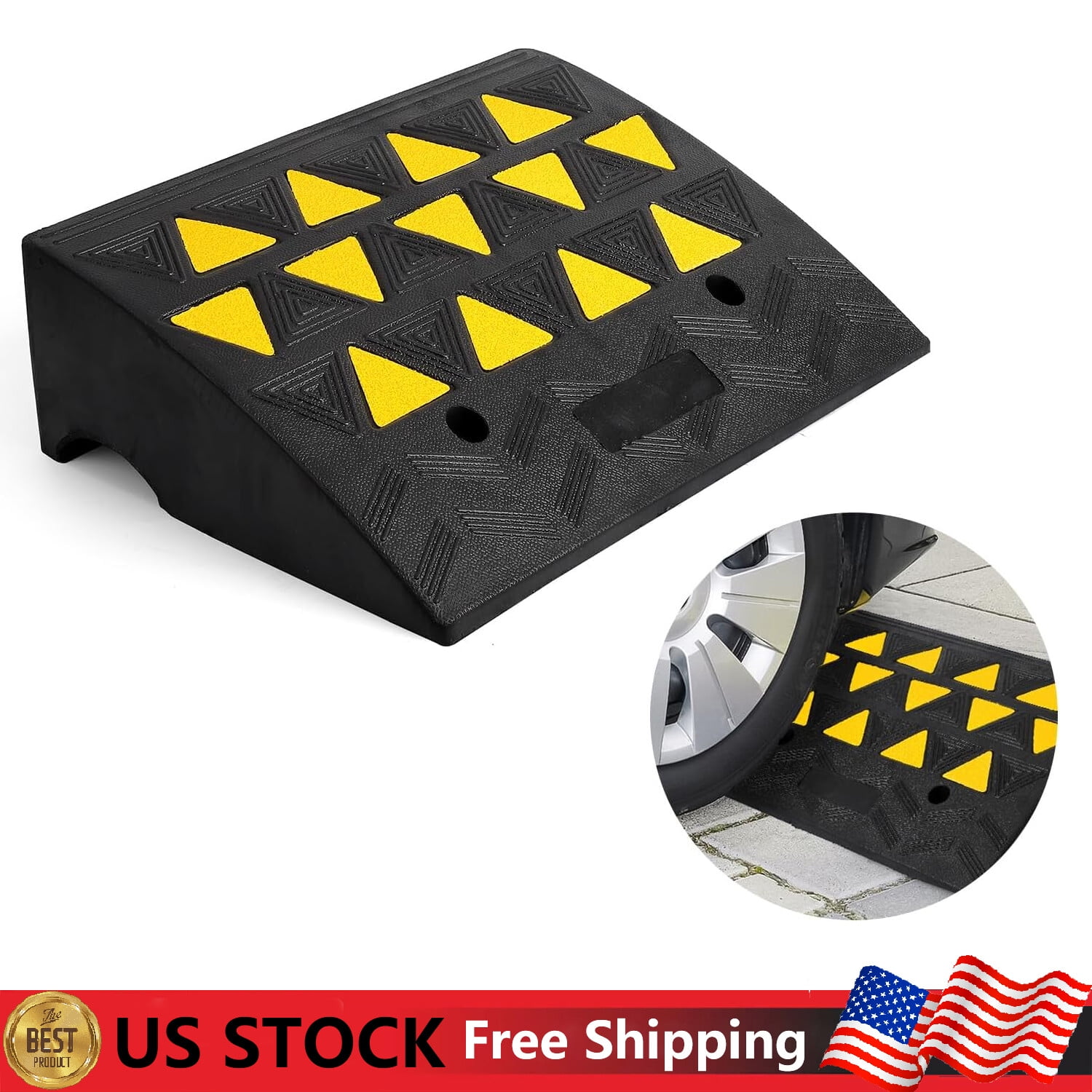 Rubber Curb Ramp Heavy Duty Car Ramp 6