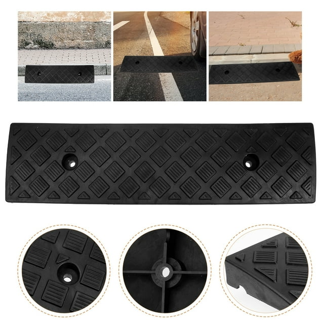 Rubber Curb Ramps Threshold Ramp Slope Ramp for Driveway Car Motorcycle ...
