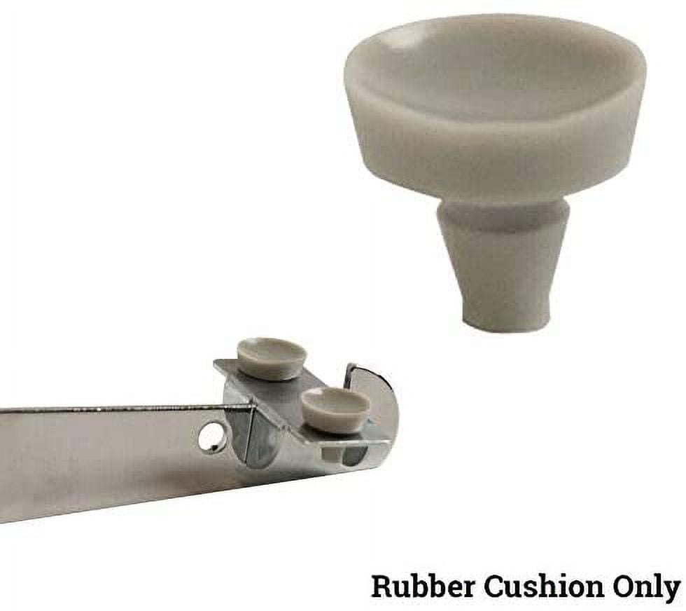 Rubber Cushion Bumper for Shelf Rest to Balance & Stabilize Glass
