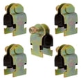 thumbnail image 1 of Rubber Cushion Strut Clamp 1/2" NOM (5/8" OD) for Mounting Copper Piping, PEX Pipe, CVPC Tubing to Strut Channels [5 Pack], 1 of 12