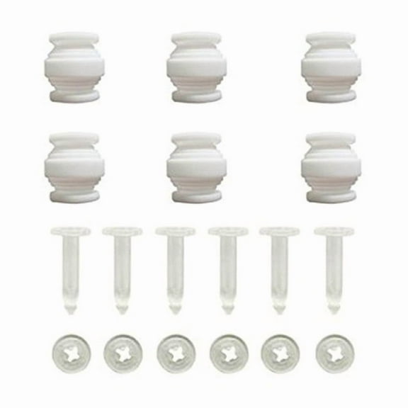 Rubber Damper Shock Absorbers Balls and Anti-Drop Securing Pins for DJI Phantom 3 Professional Advanced Gimbal Mount Anti Vibration