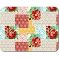 thumbnail image 1 of Rubber Dish Drying Mat for Kitchen Counter Large Boho Flowers Washable Quick Home Coffee Pad Fit Under Sink,Bar,Utensils 18x24in, 1 of 7