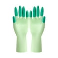 thumbnail image 1 of Rubber Dishwashing Gloves, Durable Kitchen Gloves for Cleaning, Textured Grip, Waterproof, Large, 1 of 7