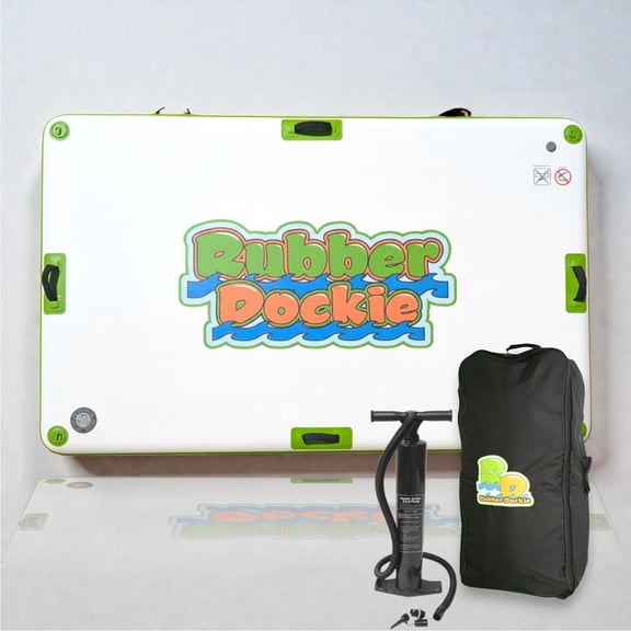 Rubber Dockie Big 85 Inflatable Floating Swim Platform