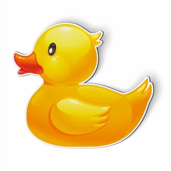 Rubber Duck - 5" Magnet for Car Locker Refrigerator