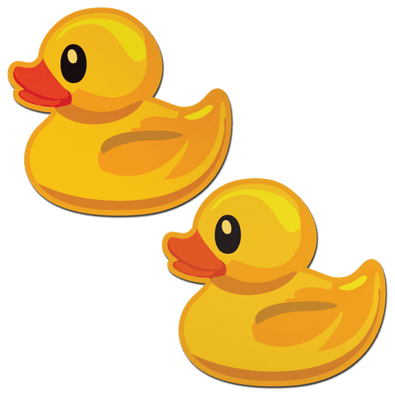 Rubber Duck Breast Pasties in Bright Yellow by Pastease