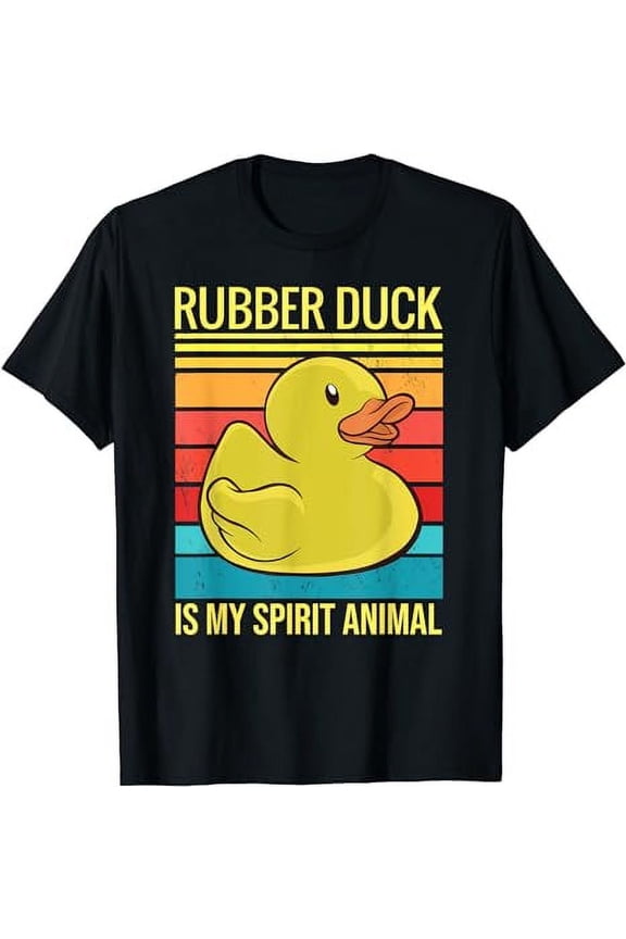 Rubber Duck Is My Spirit Animal I Duck Lover T-Shirt
