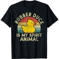 thumbnail image 1 of Rubber Duck Is My Spirit Animal Vintage Rubber Duck T-Shirt, 1 of 5