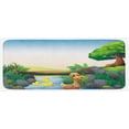 thumbnail image 1 of Rubber Duck Kitchen Mat, Cartoon Mother and Ducklings River Fun Farm Animals Print Outdoor Feathers, Plush Decorative Kitchen Mat with Non Slip Backing, 47" X 19", Multicolor, by Ambesonne, 1 of 1