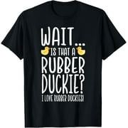 FAHUANGGE Rubber Duck Lover - I Love Rubber Duckies T-Shirt