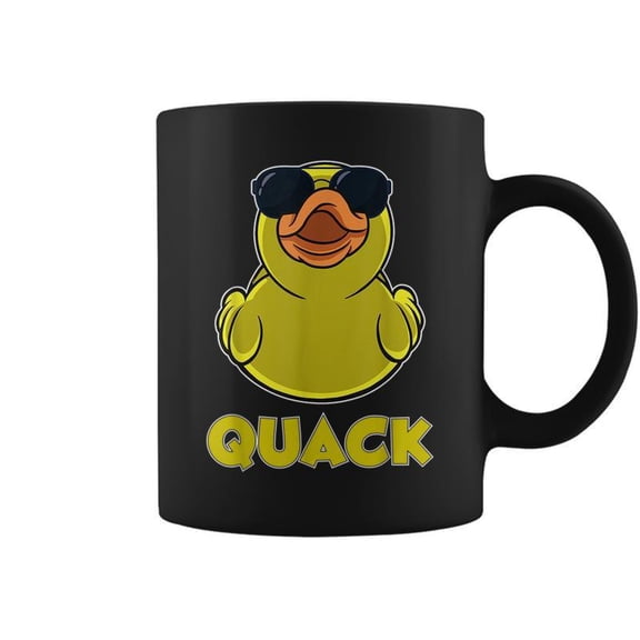 Rubber Duck Lover Quack Funny Rubber Duck Coffee Mugs