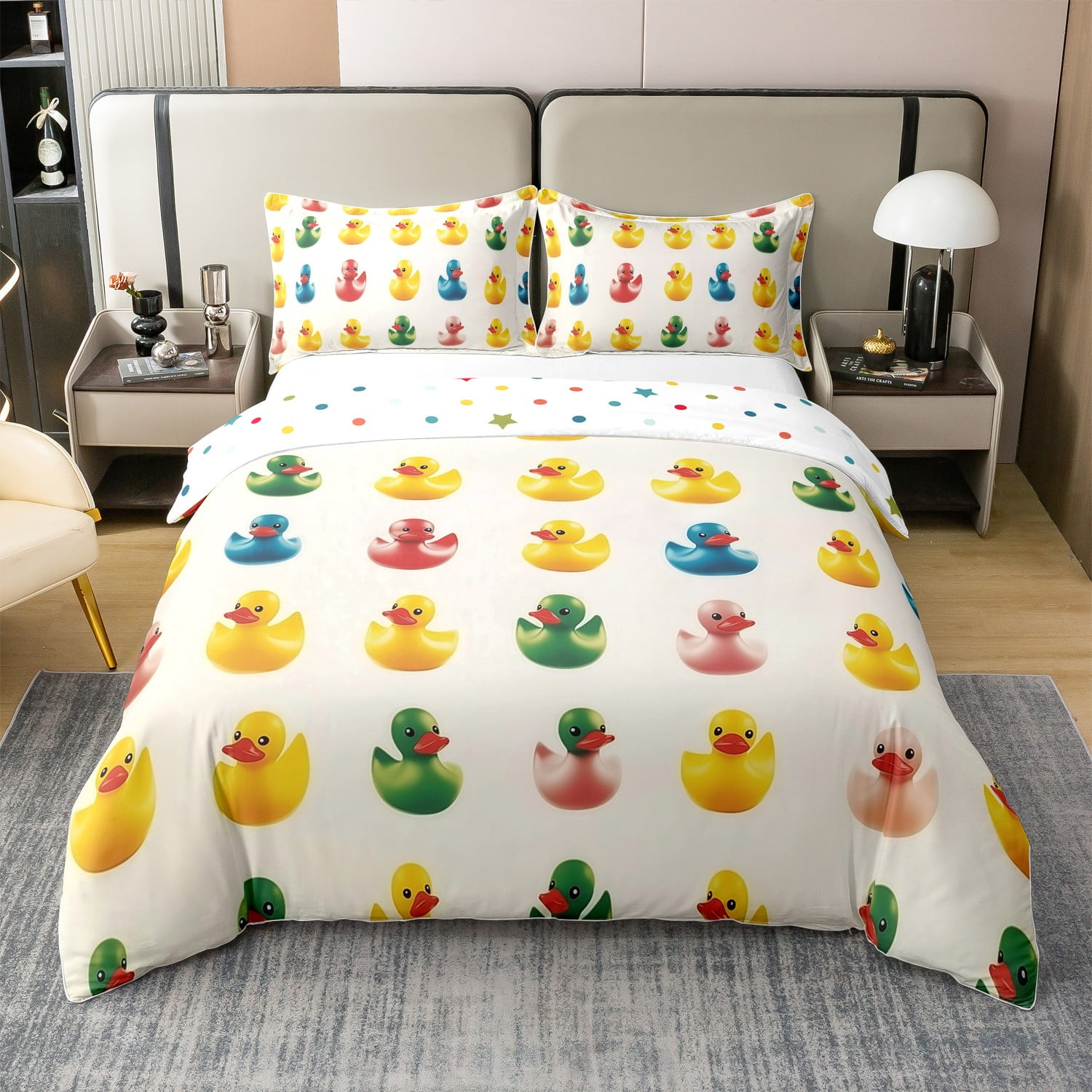 Duck Print Bedding