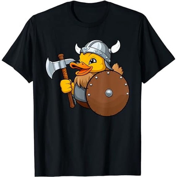 Rubber Duck Viking Bath Toy Rubber Duckie Duck T-Shirt