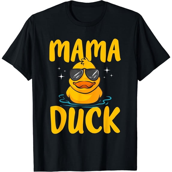 Rubber Duckies Mama Duck Rubber T-Shirt - Walmart.com