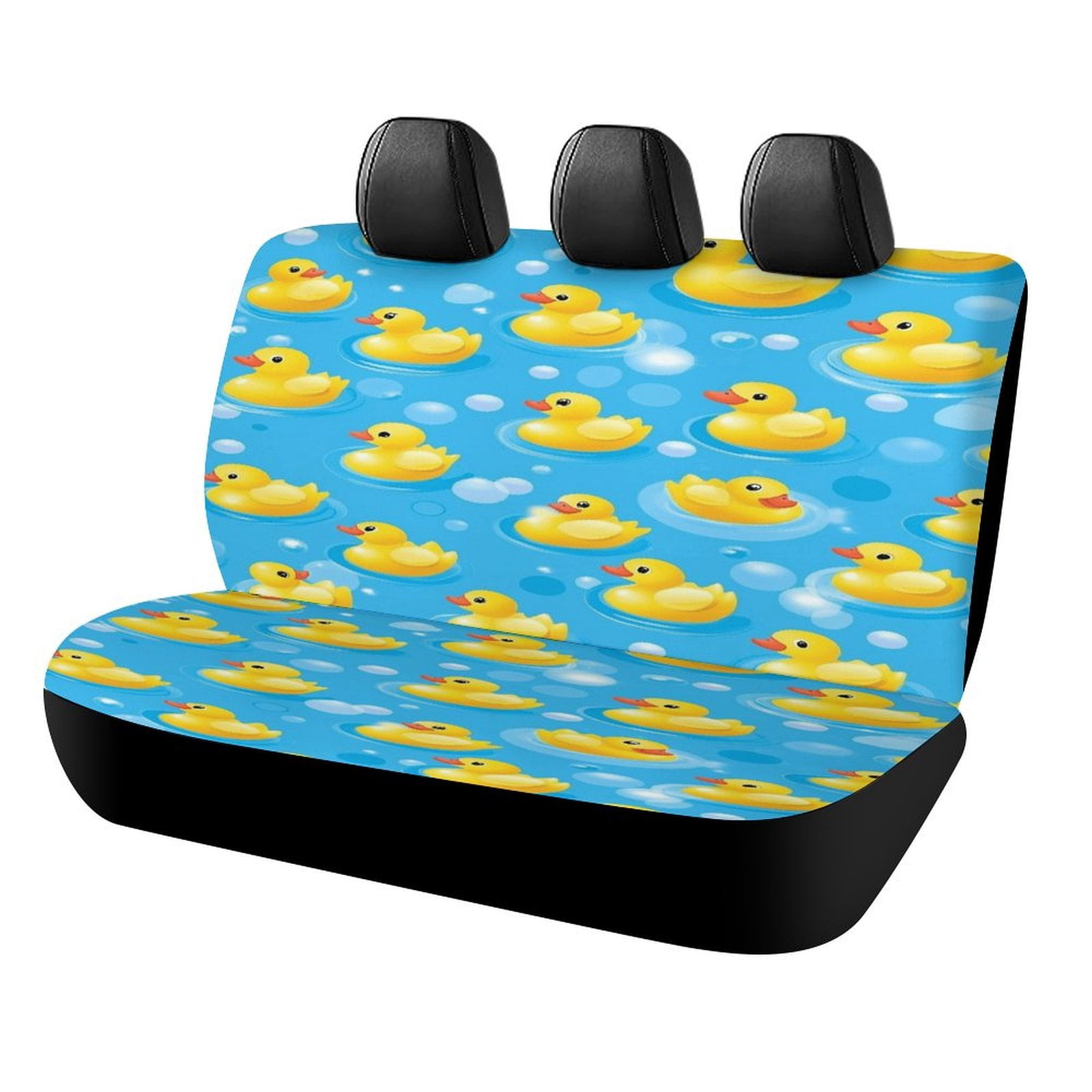 Rubber Ducks Bubble Bath-2 Rear Seat Covers, Car Backseat Protector ...