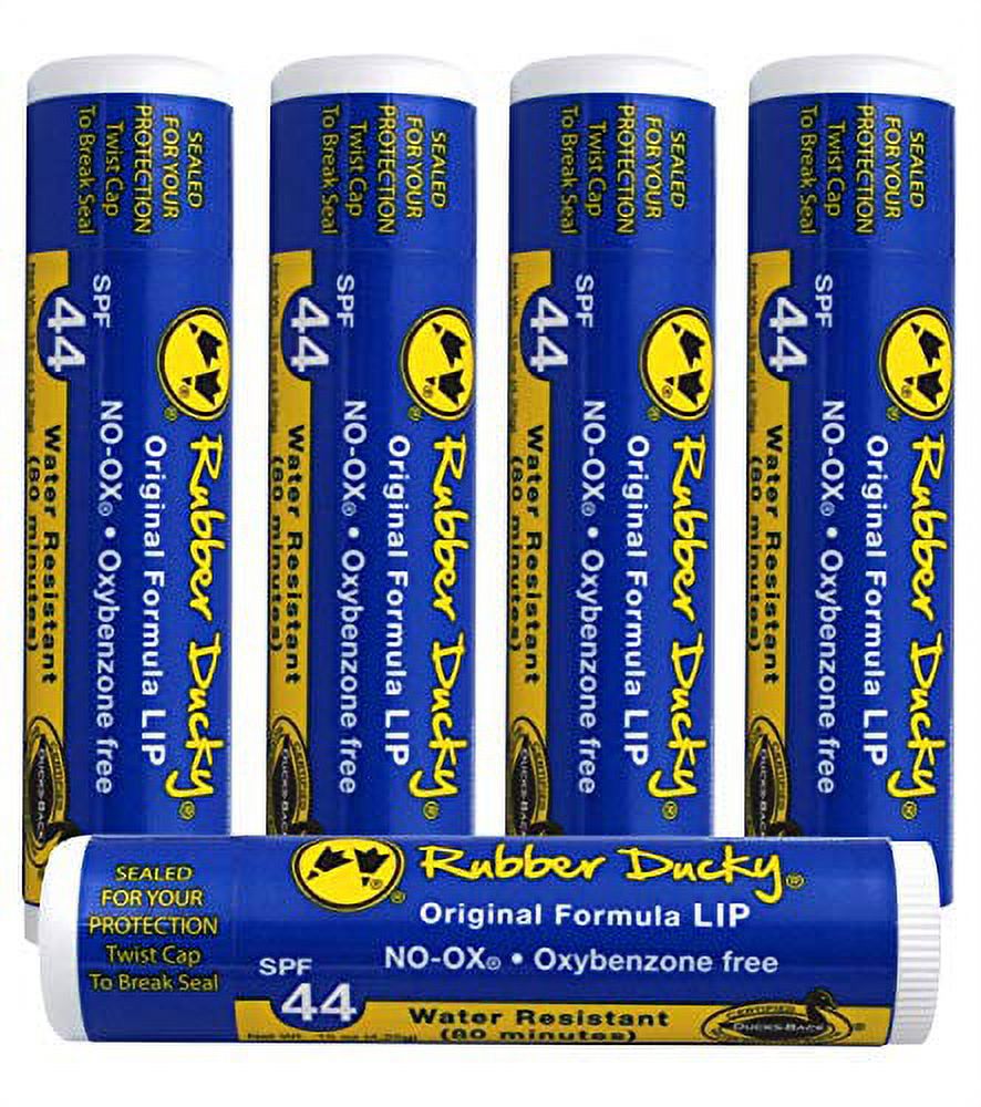 Rubber Ducky Lip Protectant/Balm, Lip Sunscreen, Vanilla (SPF 44, 5