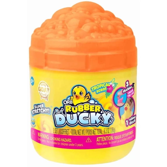 Rubber Ducky Slime (Tropical Scent!)
