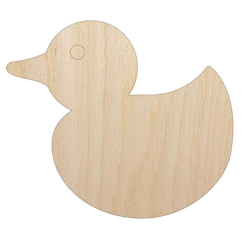 Rubber Ducky Wood Shape Unfinished Piece Cutout Craft DIY Projects - 6. ...