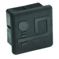 thumbnail image 1 of Rubber Economy Receiver Tube Cover With In. D In. Logo For 2 In. Sq. Receivers, 2.50 x 1.25 x 2.50 in., 1 of 1