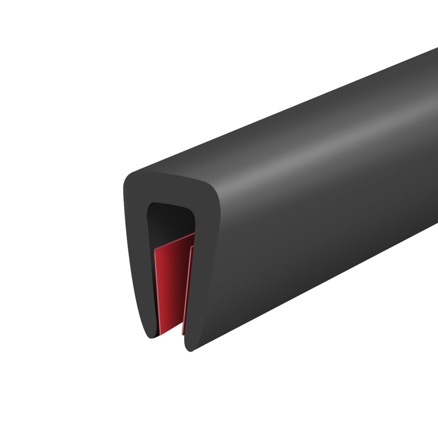 TOP-VIGOR U-afdichting Randbeschermer - PVC U-Seal 3 Meter Voor Randen 2,5-3,5 Mm