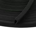 thumbnail image 1 of Rubber Edge Trim U Channel Weatherstrip Sealing Strip, Car Door Edge Protector, Covering Sharp Edges Black 7/16" x 11/32" 18FT, 1 of 4