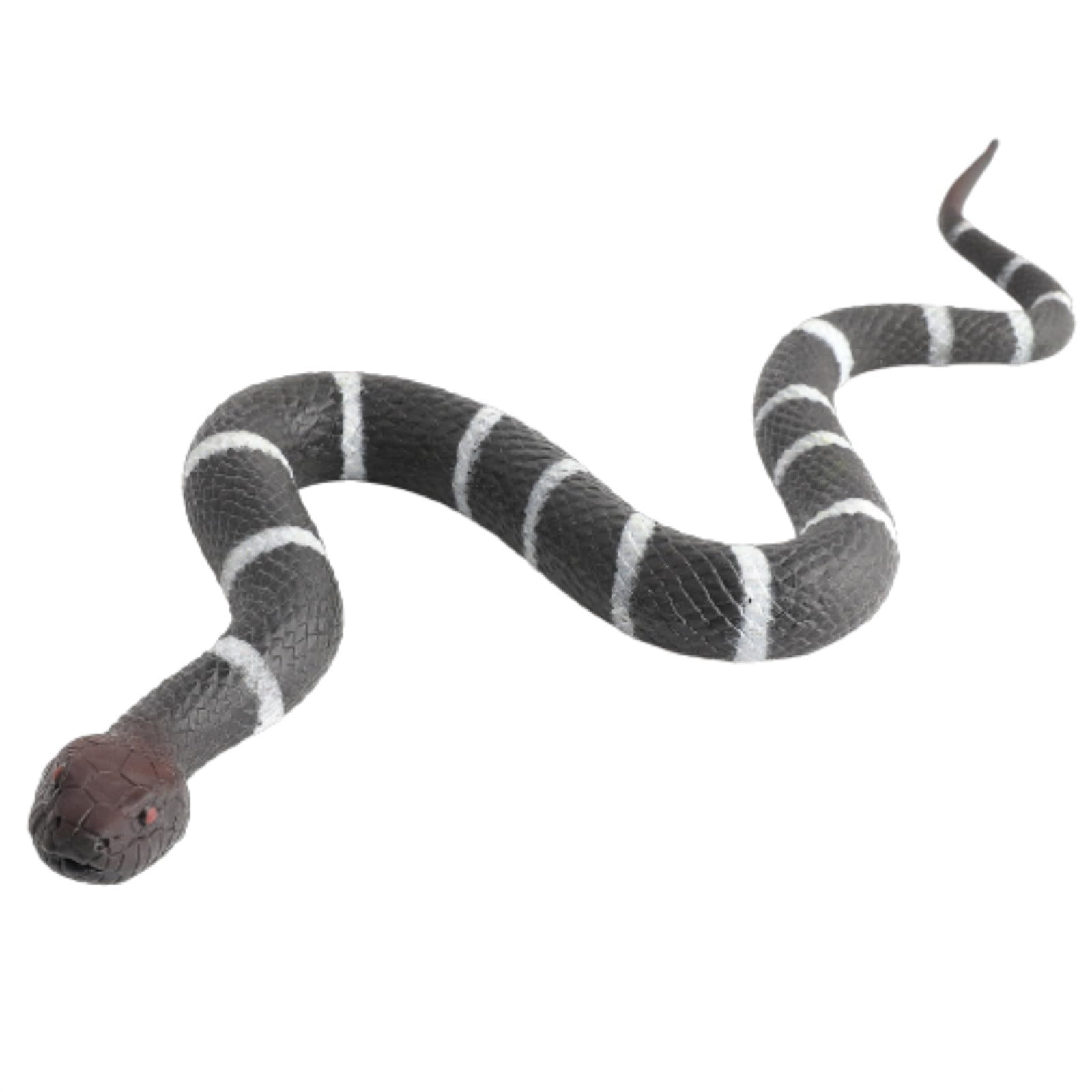 Rubber Elastic Snake Figures, Realistic Reptile Animal Figure Fake ...