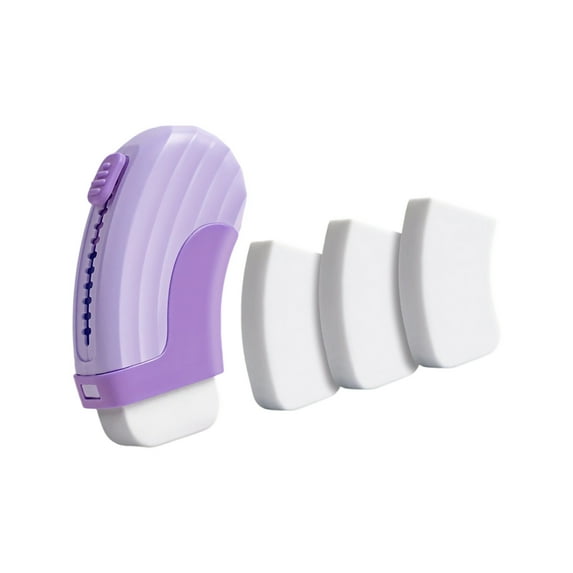 Rubber Erasers with Refills Sliding Retractable Eraser Large White Erasers For Students Clean Erasing