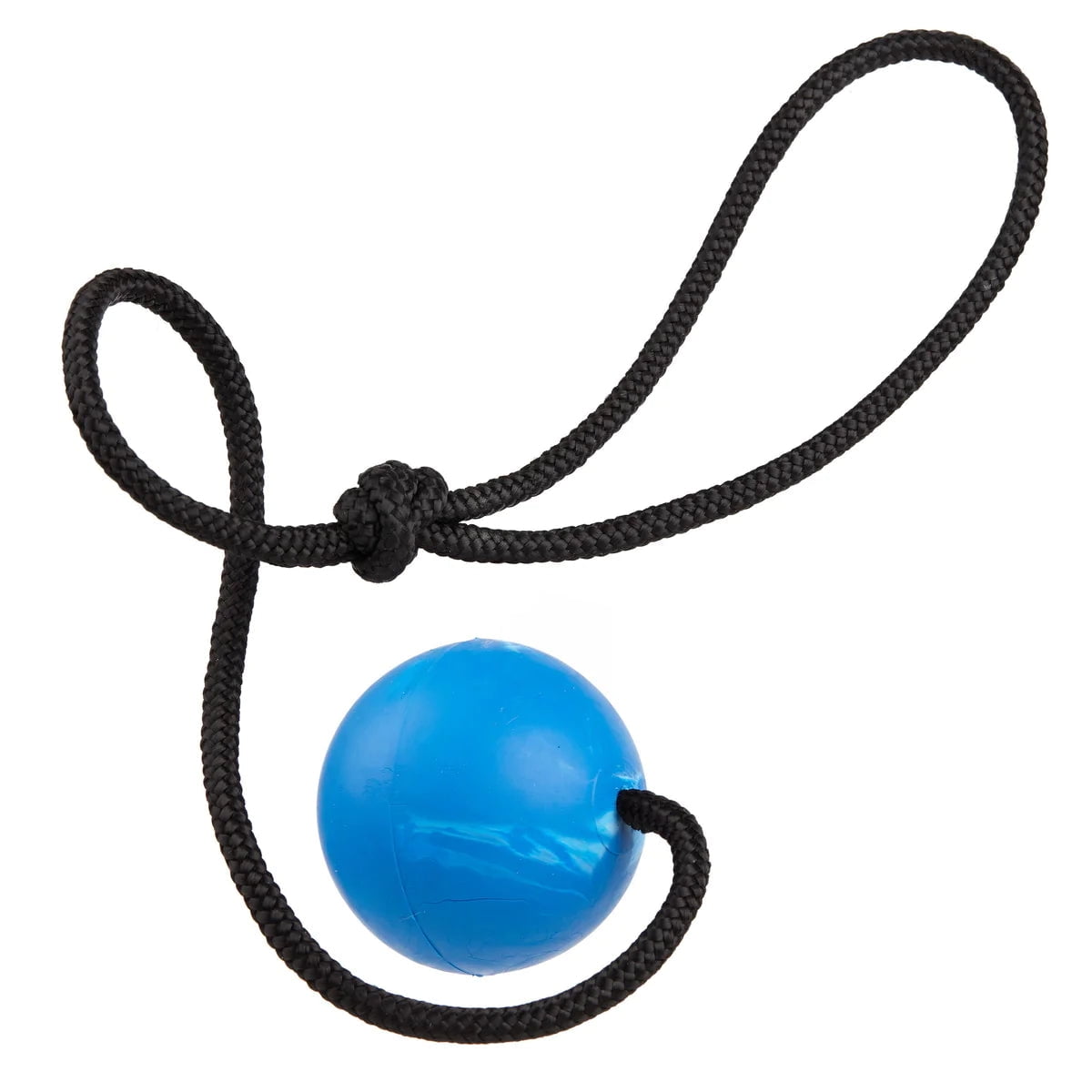 Rubber Euro Ball with Rope - Walmart Business Supplies