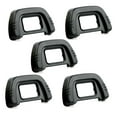 thumbnail image 1 of Rubber Eye Cup Eyepiece for Nikon Cameras for DK-21, 5-Pack, Comfortable Viewing, Enhanced Contrast, 1 of 7