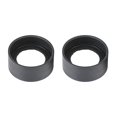 Rubber Eyepiece Cover Eyeguards Cylinder Eye Shield Microscope ...