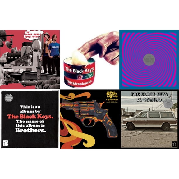 Rubber Factory & Thickfreakness & Turn Blue & Brothers (Deluxe Remastered Anniversary Edition) & Chulahoma & El Camino (10Th Anniversary Deluxe Edition/3LP)