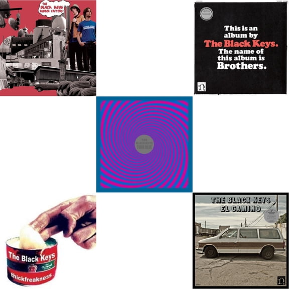 Rubber Factory & Thickfreakness & Turn Blue & Brothers (Deluxe Remastered Anniversary Edition) & El Camino (10Th Anniversary Deluxe Edition/3LP)