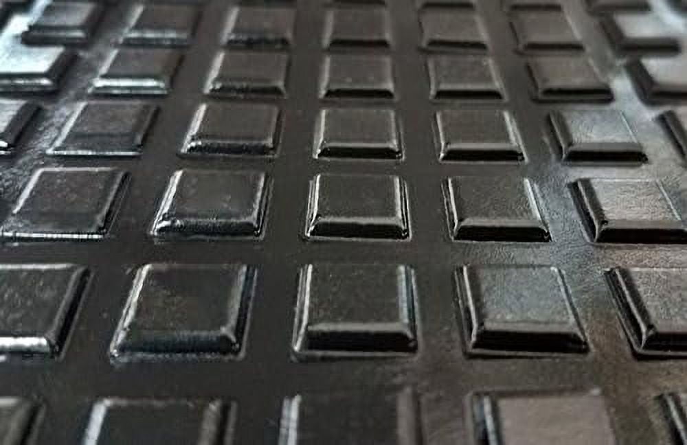 Rubber Feet Square Black Small Bumpers (100 Pieces Total!)