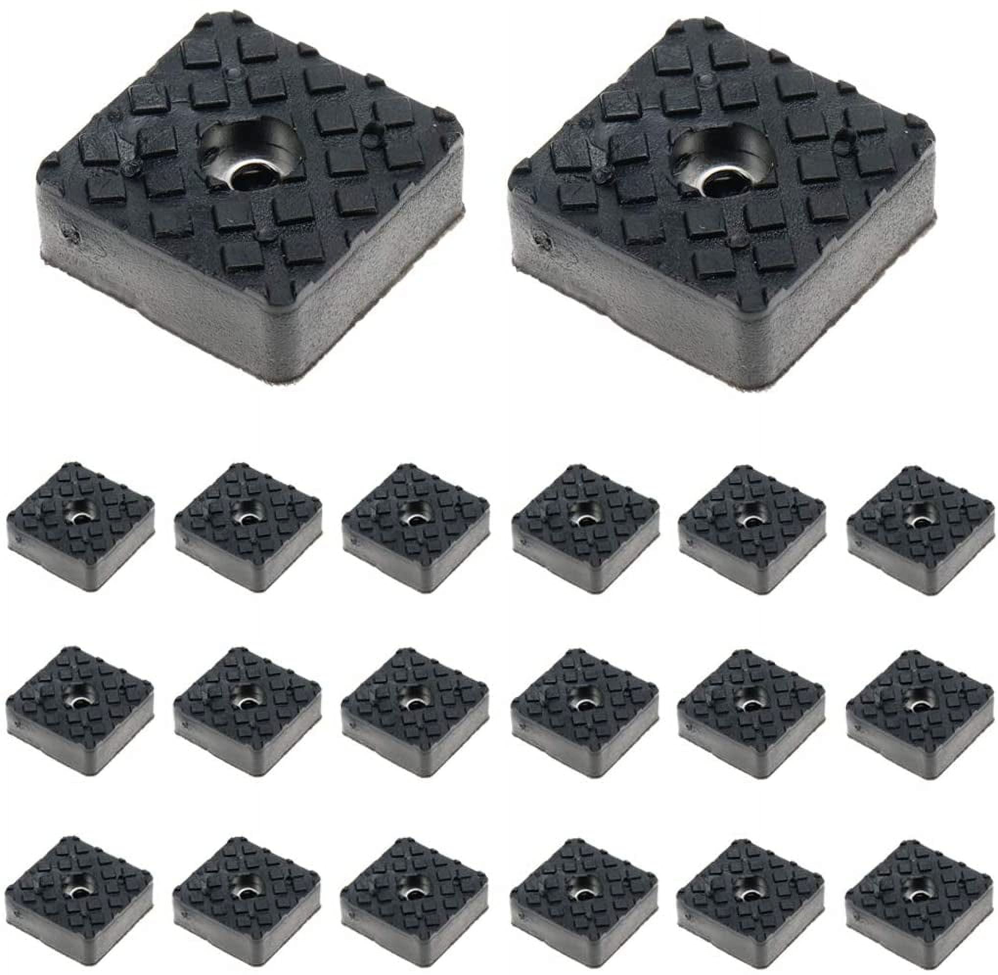 Rubber Feet Square Shape Black NonSlip Rubber Furniture Floor Pads for