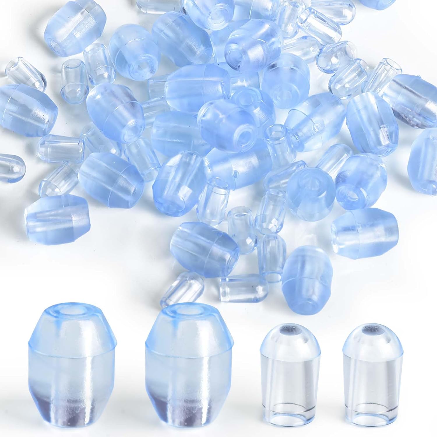 Rubber Feet for Sink Grid 60 Pcs Rubber Bumpers for Sink Grid 4mm/0.16