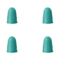 Rubber Fingers Tip Pads Grips For Counting Collating Writing Sorting Task Hot Glue And Sport Games Thick Reusable Protector Assorted Sizes Finger Cuff