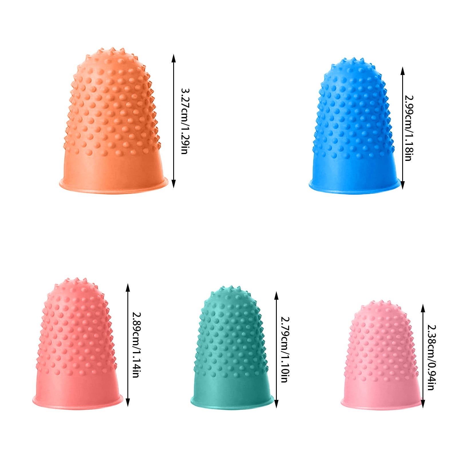 Rubber Fingers Tip Pads Grips For Counting Collating Writing Sorting Task Hot Glue And Sport